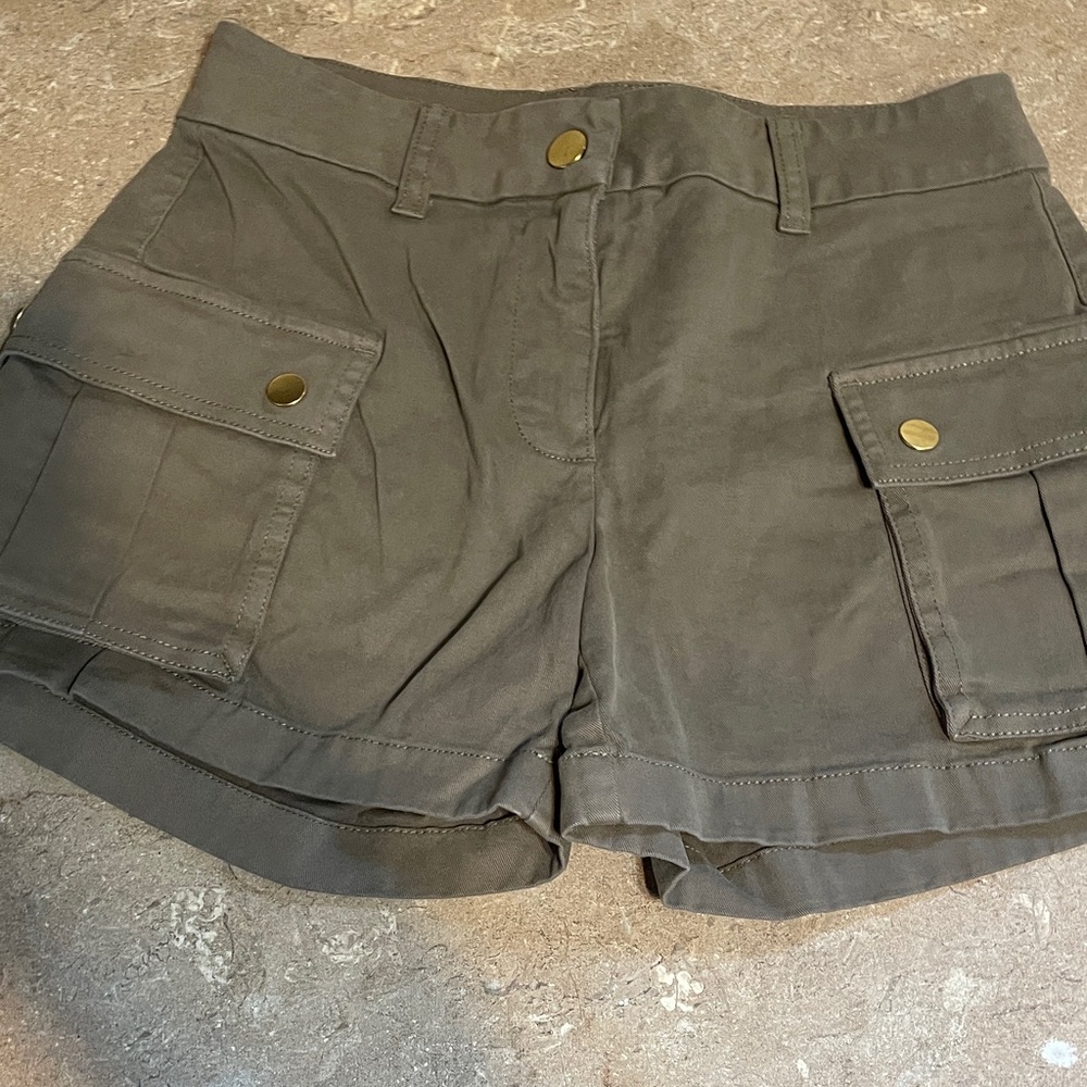 J. Crew Women’s  Size 00 Olive Cargo Utility Shorts